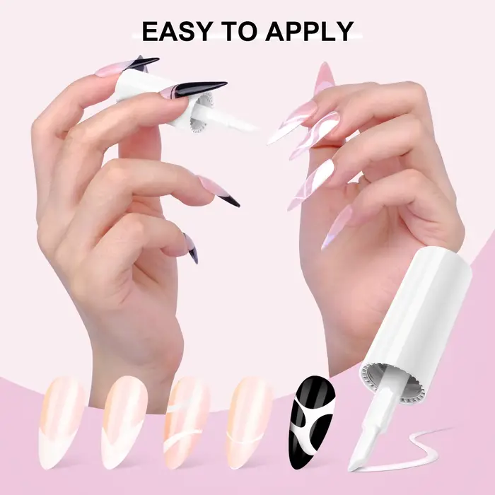 SAVILAND 10ml blanc Gel vernis à ongles Extension française UV LED Gel pointe