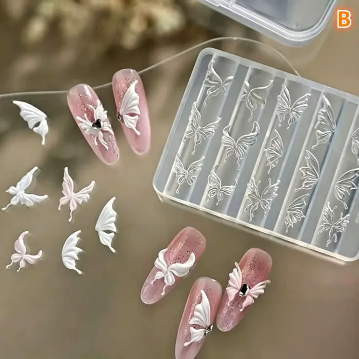 Moule à ongles DIY motif rose, plaque de stamping pour manucure, mini moule en silicone 3D, décorati