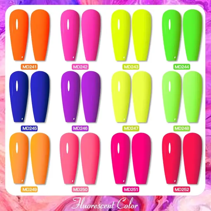 Vernis à ongles gel fluorescent 8 ml