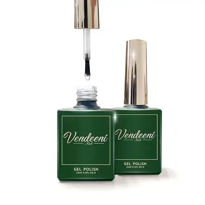Vendeeni Nouveau Gel de Vernis à Ongles Autolissant Russe, Base Forte, Sain, Semi-Permanent UV pour Soin et Réparation des Ongles