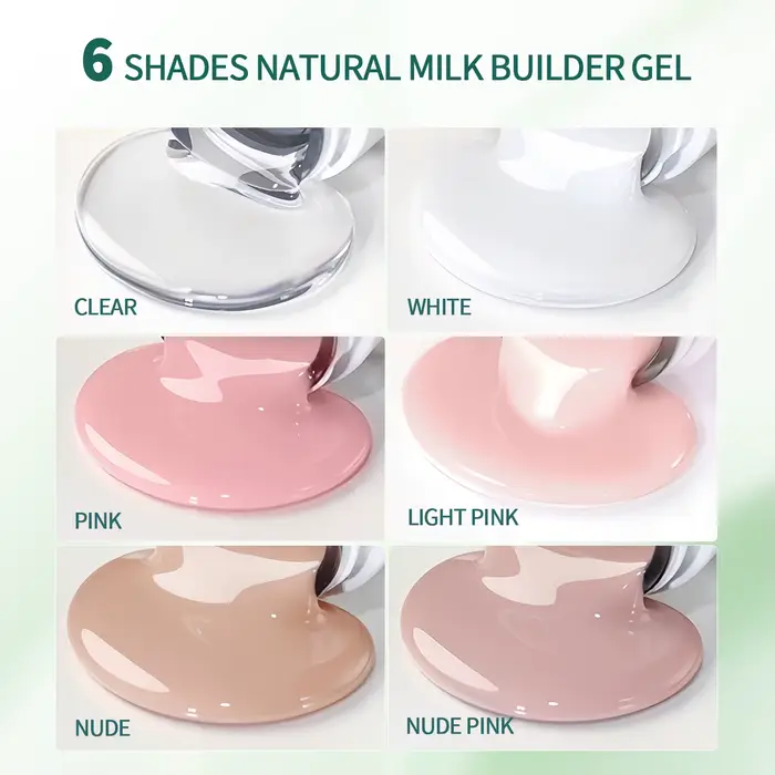 Nailpop 30g constructeur Gel Extension laiteuse UV LED ongles acryliques durcis longue durée Gel de construction rapide bricolage à la maison Salon manucure