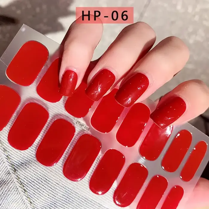 Bandes pour ongles en Gel Semi-durci UV