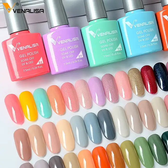 Venalisa vernis Gel à tremper nouvelle série couleur de couverture complète 7.5ml