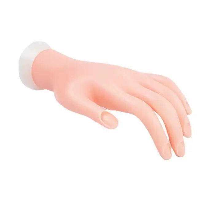 Main d'entraînement pour ongles en acrylique