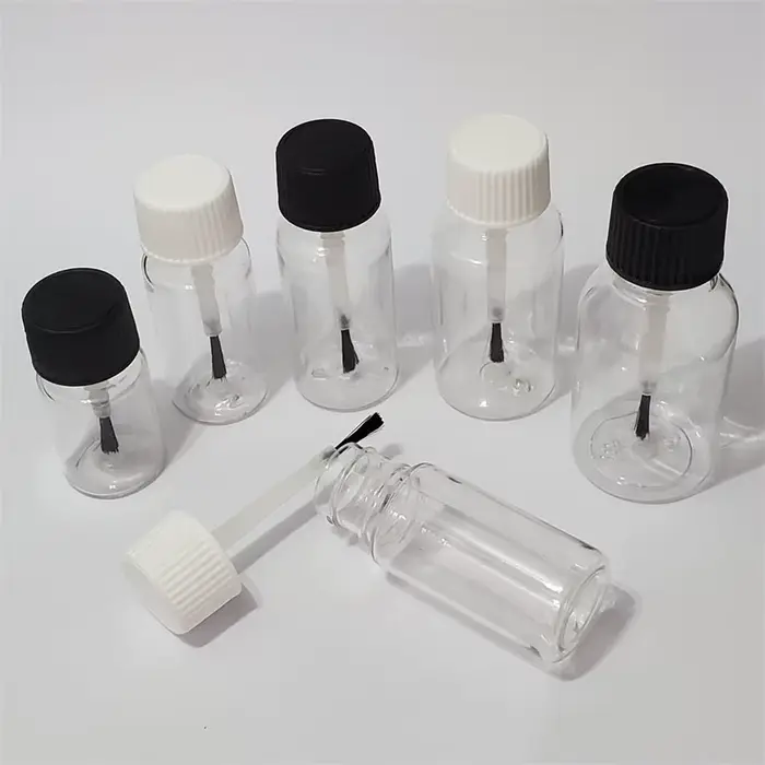 Bouteilles de vernis à ongles en plastique de 5/10/15/20/30ml