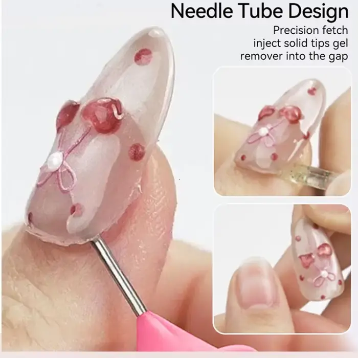 Colle à ongles 15ML pour presser sur dissolvant de vernis
