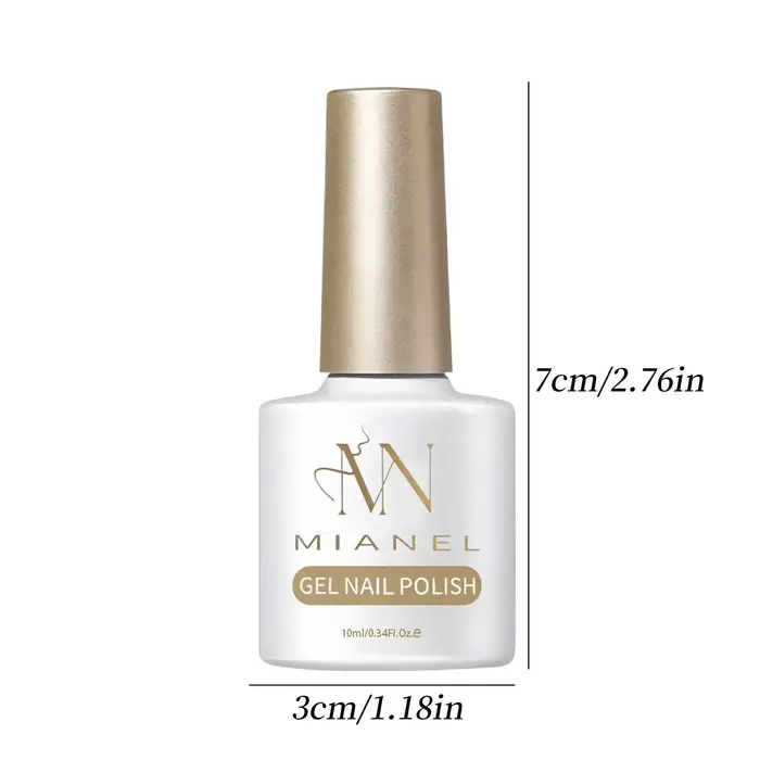 MIANEL 2026 Nouvelle Collection Été – Vernis à Ongles Gel Magnétique Effet Œil de Chat Perles de Verre Bleu Géminis