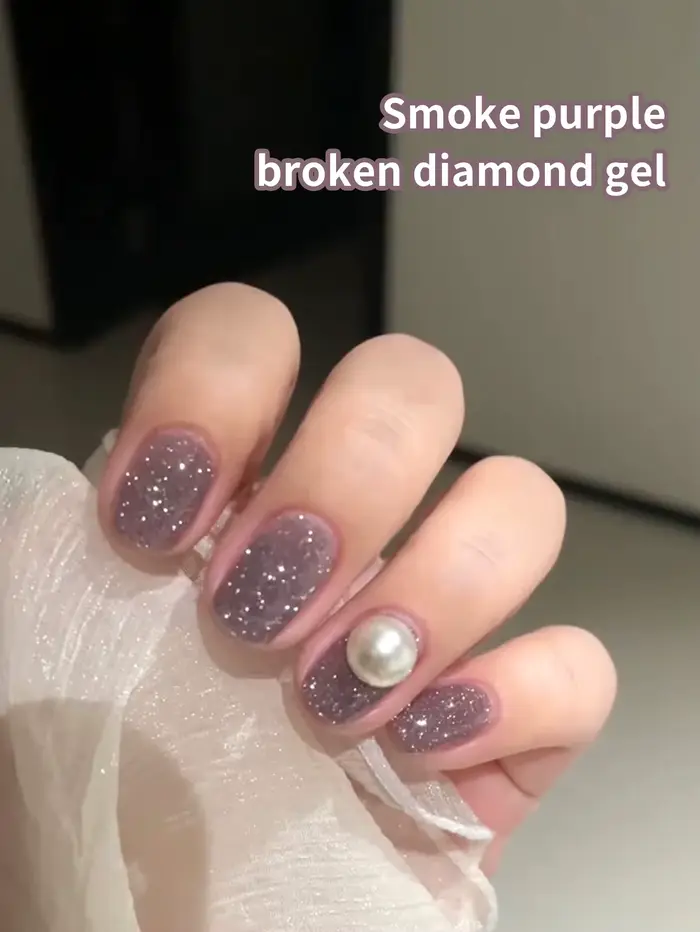 Vernis à ongles Gel diamant écrasé au jasmin