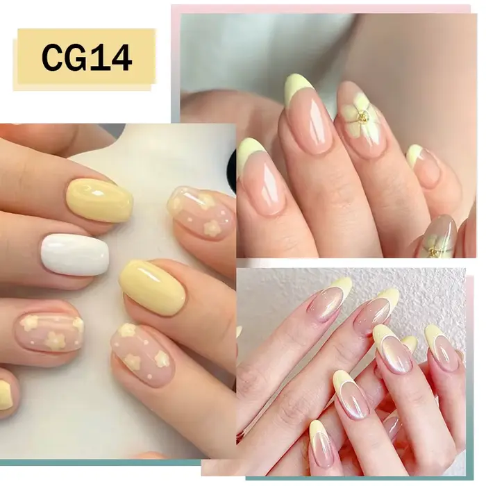 BORN PRETTY 10ml Gel Polish Crème Jaune Longue Durée Style Français