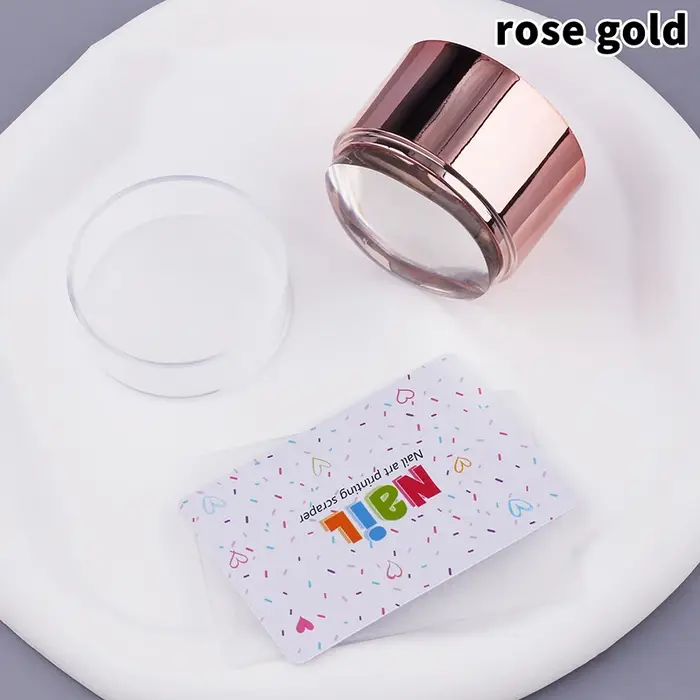 ❤️ Emporte-pièce pour nail art français avec grattoir à ongles
