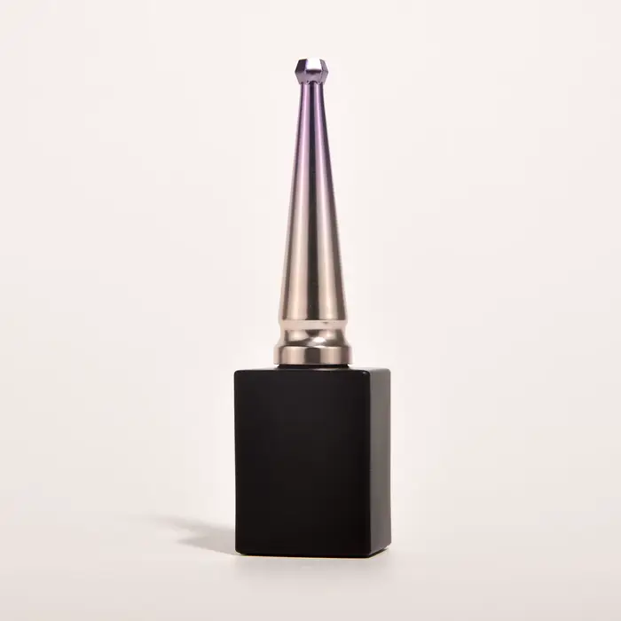 Nouveau Blakc bouteille de vernis à ongles 15ml bouteille distributrice de Gel de Base de vernis à o