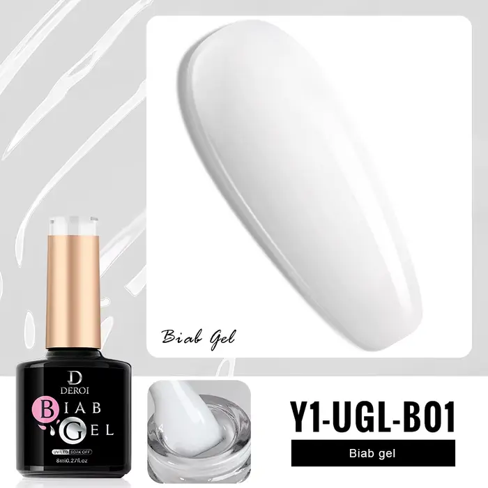 Gel BIAB en flacon sans HEMA ni TPO, gel d'extension pour la manucure, gel professionnel pour l'art 