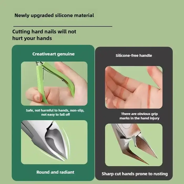 Pinces à cuticules manucure des ongles ciseaux