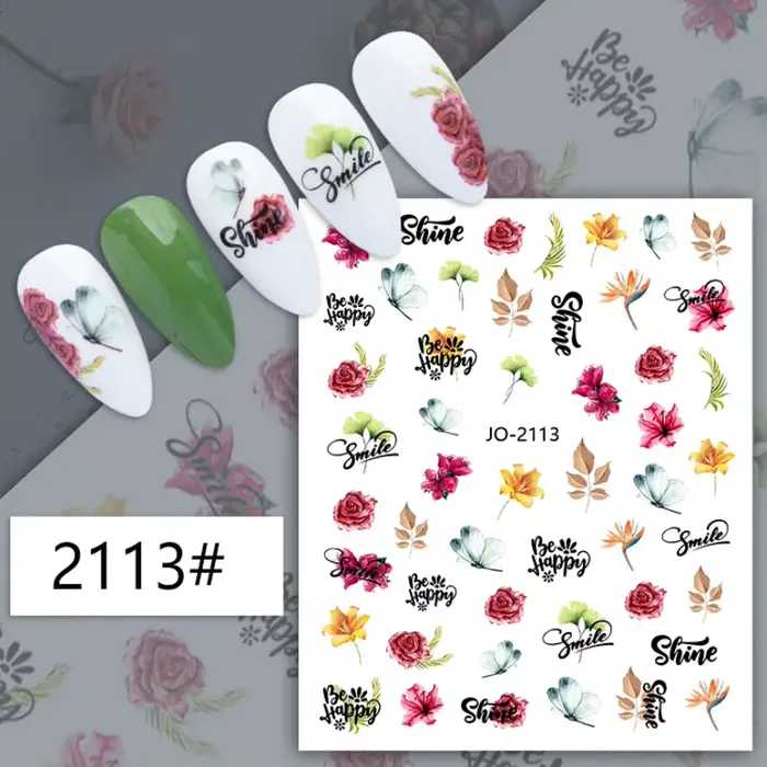 Autocollants de manucure pour Nail Art