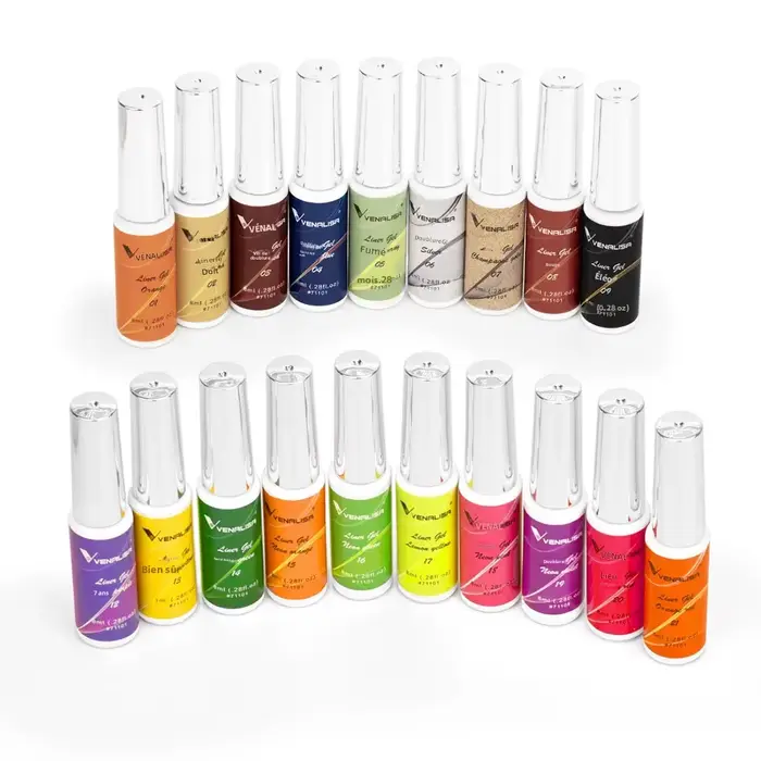 Venalisa Liner Gel 8ml Gel français peinture à ongles Gel vernis UV LED