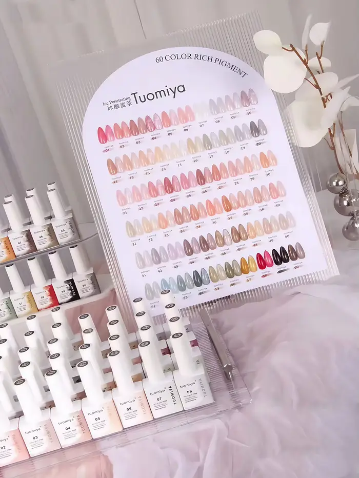 15ml 60 couleurs gelée couleur gel vernis à ongles uv gel