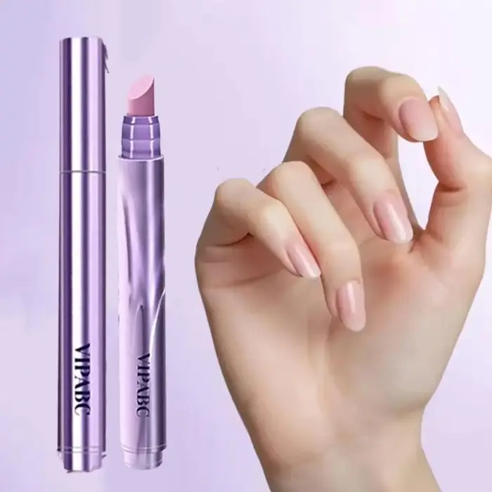 Stylo à Huile Essentielle pour Cuticules, Poussoir de Cuticules pour Ongles Saccadés, Ongles Secs et Abîmés, Hydrate, Renforce et Illumine les Ongles
