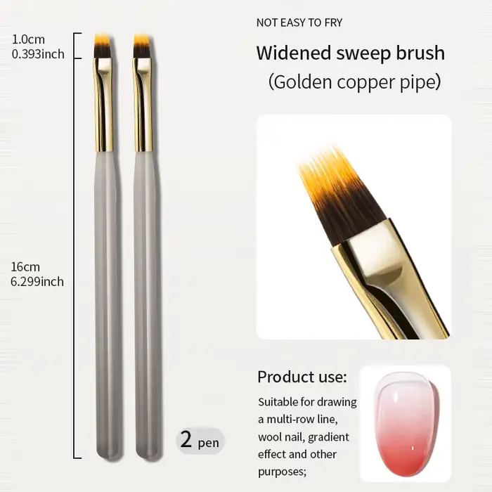 Pinceau à ongles RSNAIL pour nail art