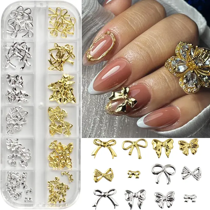 Breloques pour ongles, 12 grilles