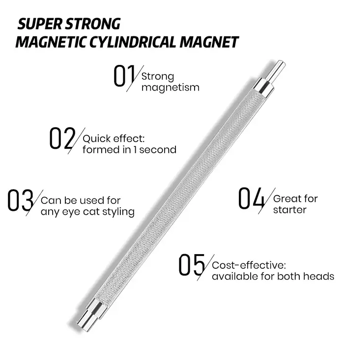 Aimants pour Nail Art, or et argent