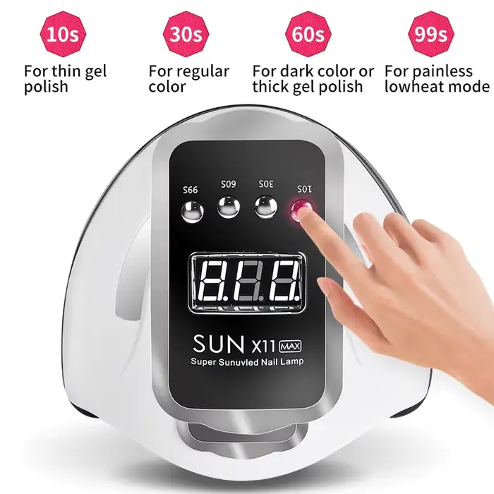 Lampe à ongles professionnelle capteur infrarouge manucure lumière