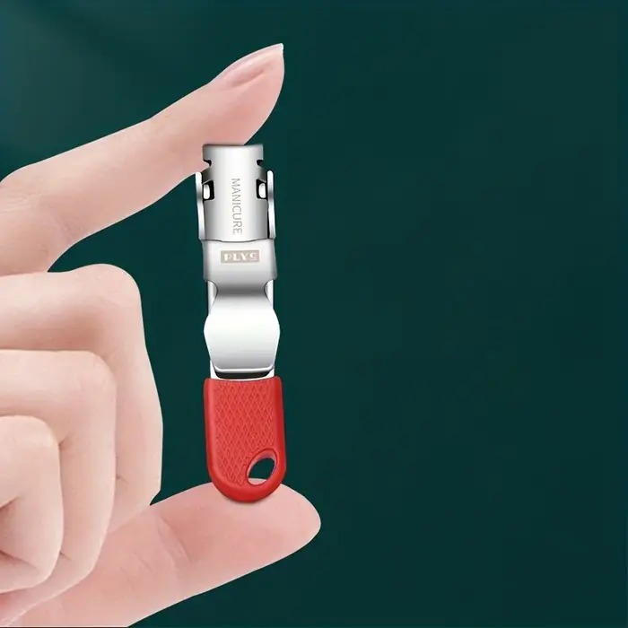 Mini coupe-ongles pliable et Portable en acier inoxydable