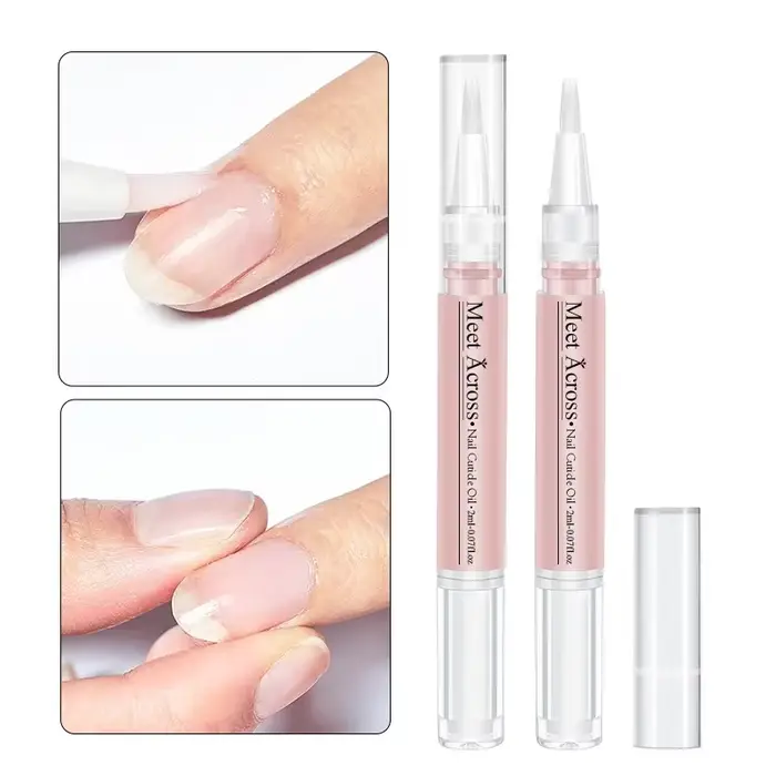 Stylo à huile pour nutrition des ongles, renforcement des ongles fins et croissance, 6 odeurs, trait