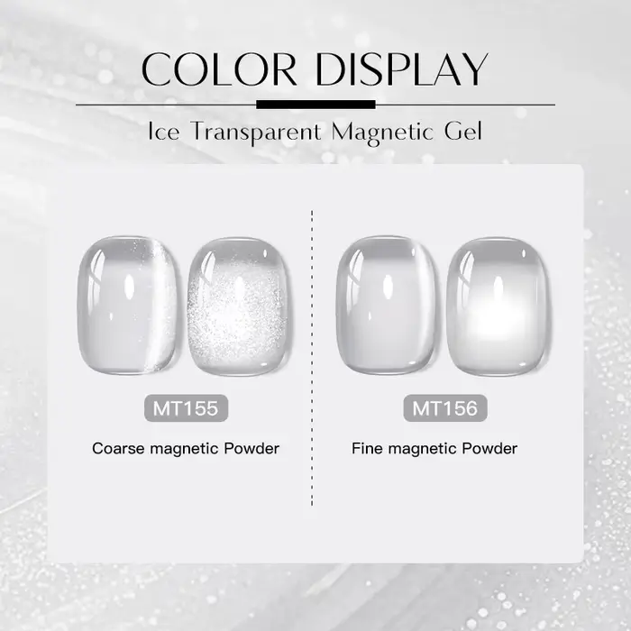 MTSSII – vernis à ongles Gel magnétique Transparent
