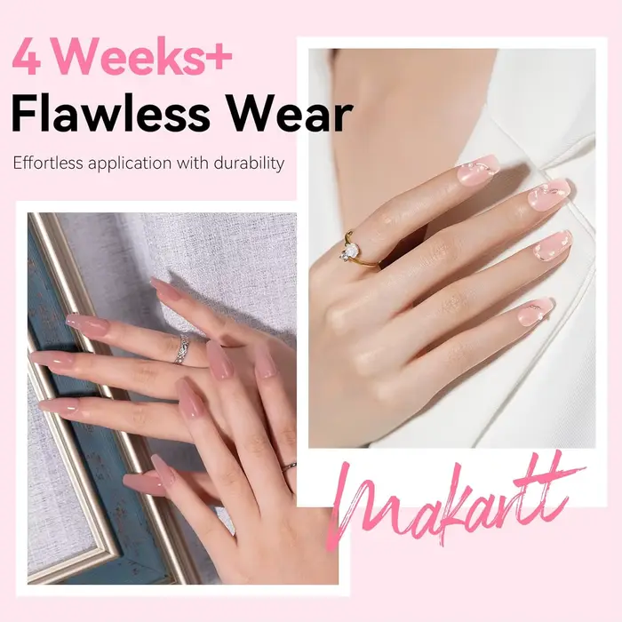 Makartt Faux Ongles Cercueil Moyens - 500 pièces