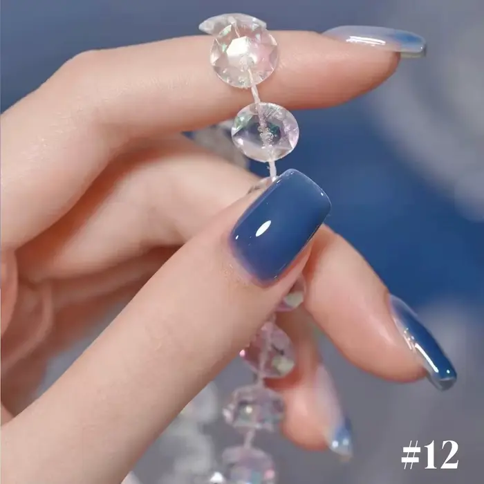 MIANEL 1-12 pièces 12ML printemps Santorin série Gel vernis à ongles 2025 nouveau populaire en ligne glace bleu