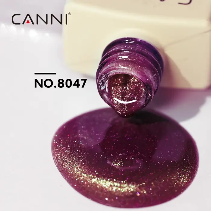 CANNI HEMA FREE TPO gratuit 9ml paillettes argent chat Gel magnétique vernis à ongles galaxie diamant couverture complète Gel pigmenté pour les ongles