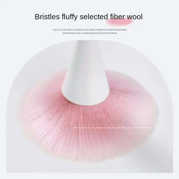 Brosse douce Rose Rose pour manucure