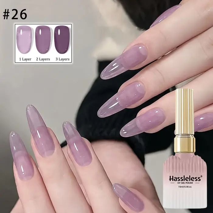 Sans tracas # Gelée de gel 26 Watery Milk Grape Jelly 15ml