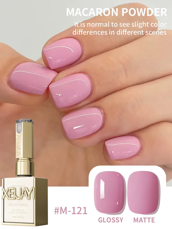 15ML rose Gel pour ongles Semi Permanent Nail Art trempage UV LED Salon de manucure bricolage