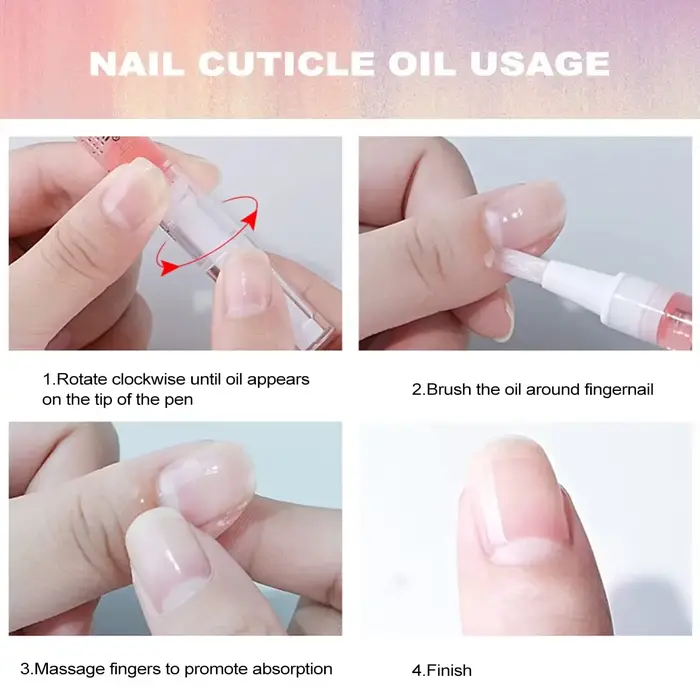 30 pièces huile pour cuticules soin des ongles