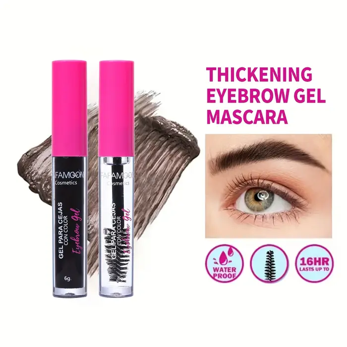 Kit de Gel pour sourcils teinté imperméable