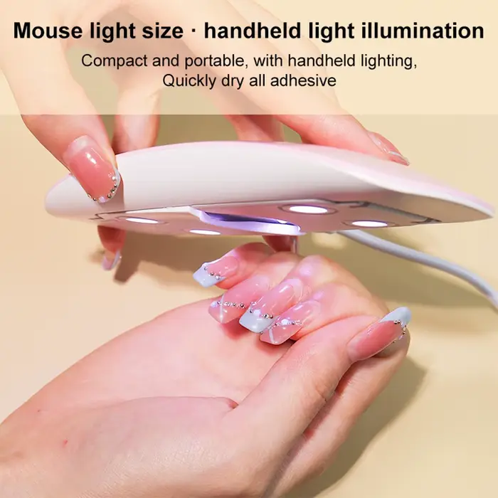 Mini lampe de séchage pour ongles portable