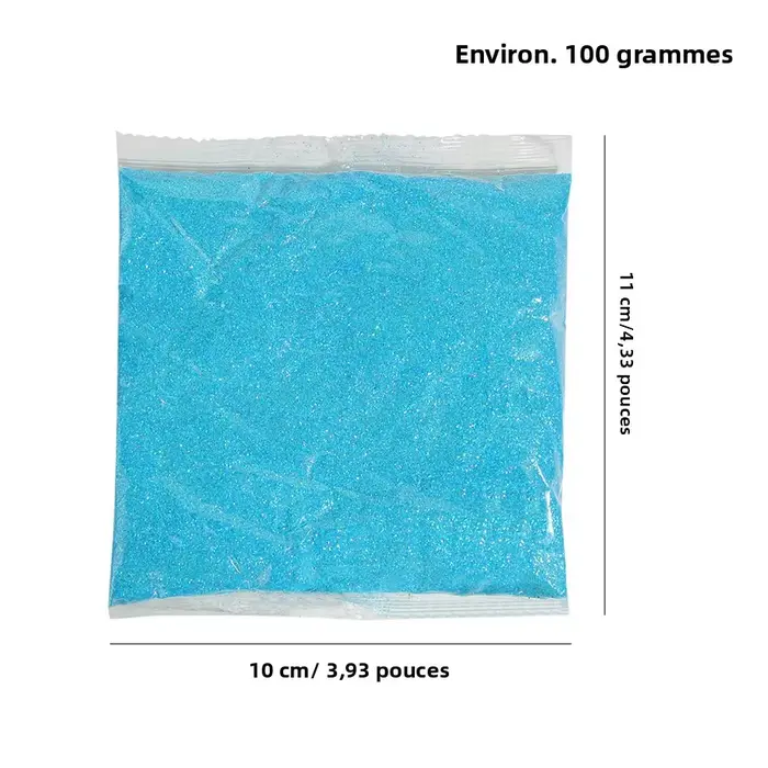 Poudre de paillettes Extra Fine pour ongles