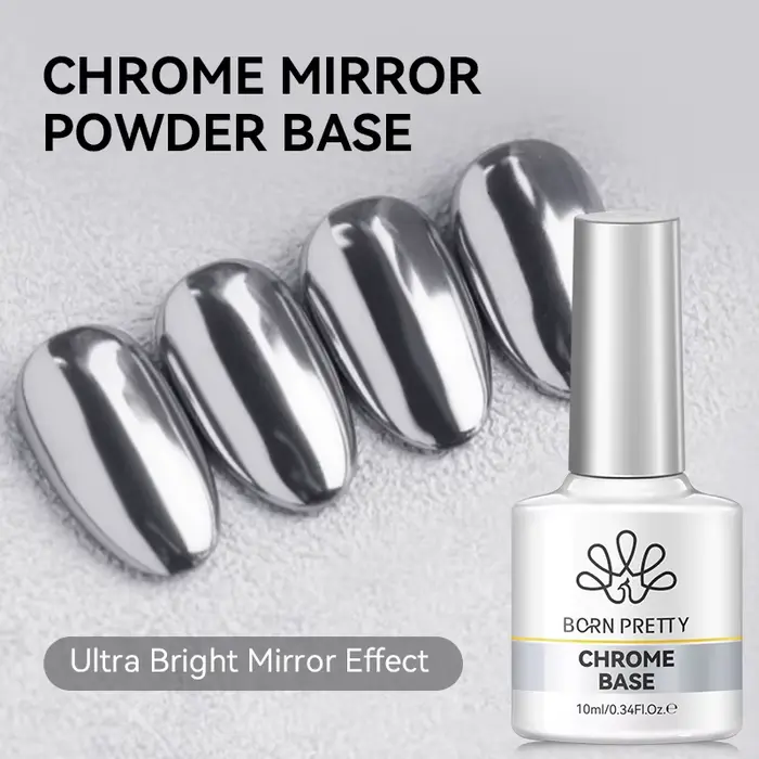 BORN PRETTY Vernis à ongles gel à base de chrome 10 ml