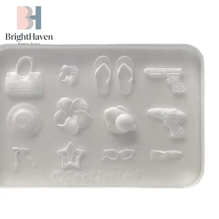 Moule en silicone 3D pour décoration d'ongles