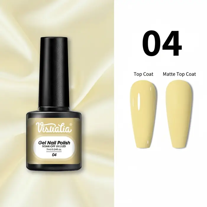 Vernis à ongles jaune citron
