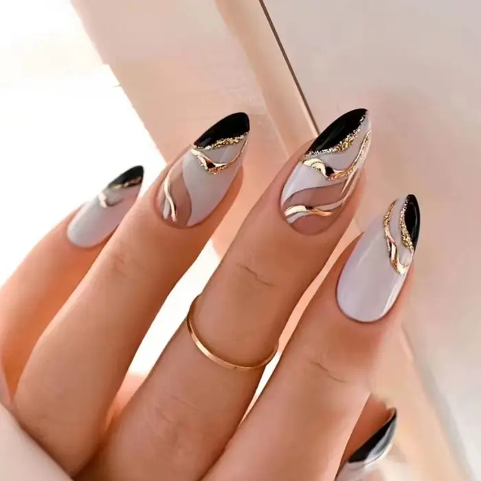 Faux ongles à couverture complète N64.Line