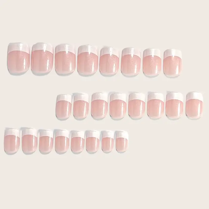 Faux ongles courts et moyens pour femmes et filles
