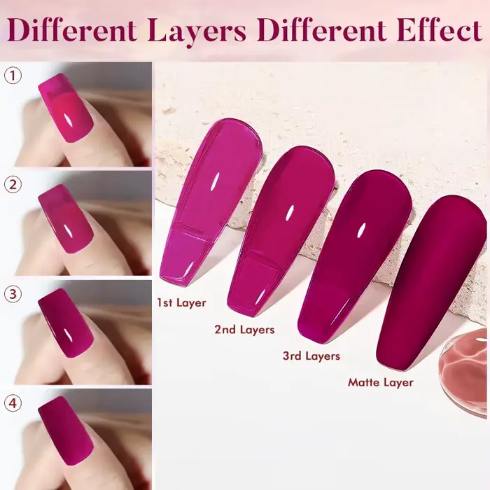 NAILCO 15ml Vernis à ongles en gel sans HEMA ni TPO
