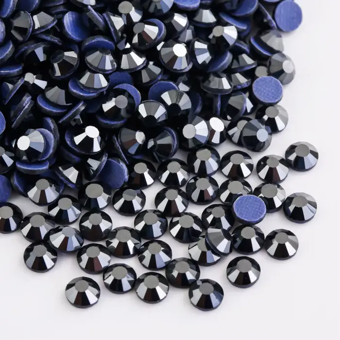 Strass thermocollants en verre cristal DMC, série Mine SS6-SS30, pour décoration de vêtements DIY