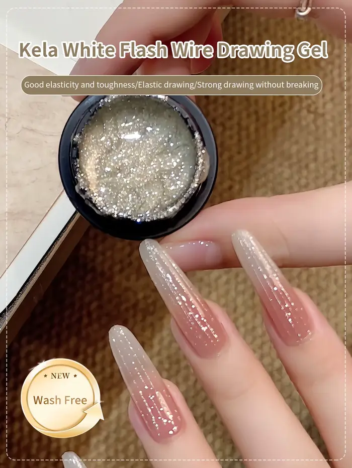 Vernis à ongles en Gel pour peinture métallique, Super lumineux, sans nettoyage, or/Rose, miroir, Se