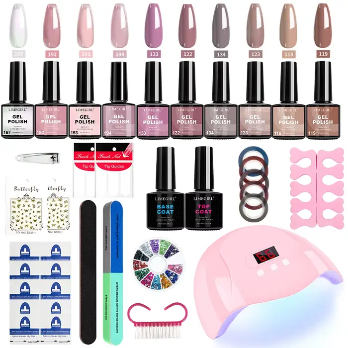 Kit de Verhéritage à Ongles en Gel UV