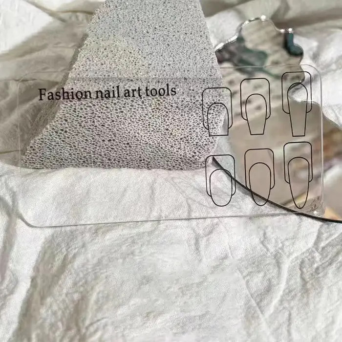Palette de pratique de formation en acrylique pour Nail Art