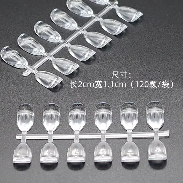 Ensemble de panneaux d'affichage ovales pour Nail Art, pour la pratique du Gel des ongles japonais e