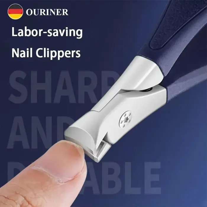 Grands coupe-ongles pour décorer les ongles des pieds épais et durs, coupe-ongles dédiés pour une seule grande ouverture, anti-éclaboussures